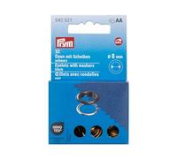 Boîtes de 32 Œillets avec Rondelles 8 mm - Prym(...) - Noir Noir G
