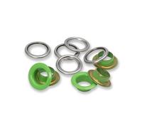 Prym Œillets avec rondelles 542545 - Boîte de 20 11 mm Vert clair