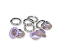 Prym Œillets avec rondelles 542548 – 11 mm – Boîte de 20 – Lilas
