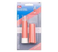 Prym 610266 Distributeur d'aiguilles à coudre et à repriser, magnétique, avec 19 aiguilles à coudre et repriser, abricot