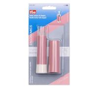 Prym 610267 Distributeur d'aiguilles à coudre et repriser magnétique avec 19 aiguilles à coudre et à repriser Couleur baie