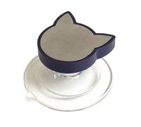 Prym Aimant à épingles « Chat » 610274 métal 45 x 45 x 25 mm Silver/Clear/Plum Blue