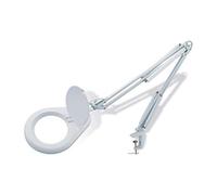 Prym 1 610382 LED Loupe Lumineuse avec Pince, métal, Silver