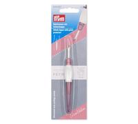Prym 610927 Séparateur de couture ergonomique - Petit - Avec pointe sphérique - Poignée antidérapante et capuchon de protection - Idéal pour couper les coutures et les points - Pour droitiers et