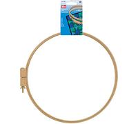 Prym 611683 Tambour à Quilter Bois de hêtre avec vis, 23mmx40cm, Beige