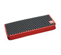 Prym 612181 Étui pour Aiguilles à Tricoter Polka Dots, Noir/Blanc