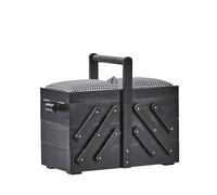Prym Travailleuse - boîte à couture bois M 612574 - noire 36 x 19 x 30 cm