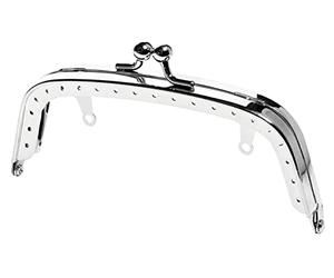 Prym 615158 Anses pour Sac à Main Acier Inoxydable Argent 2 x 1 x 1 cm