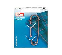 Prym 76 mm en laiton antique Kilt laqué, Gold