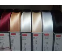 Prym 904310 Biais Satin Duchesse, 60/30mm, blanc, 30m