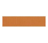 Prym 907830 Ruban cordelé, 38mm, orange, 20m, polyester, 38 mm, Set de 20 Pièces