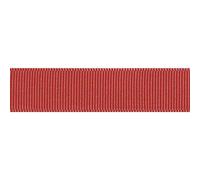 Prym 907871 Ruban cordelé, 38mm, Rouge, 20m