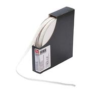 Prym 910165 Élastique standard, 10mm, blanc, 25m, polyester, 10 mm, weiß, 25 m