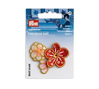 Prym 924297 Motif décoratif Sirène Autocollant/thermocollant, Orange