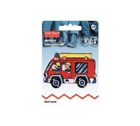 Prym 925361 Motif décoratif Véhicule de Pompiers, Rouge, Red, 5 cm