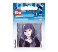 Prym 926699 Motif décoratif Fleur festive, blanc avec perles