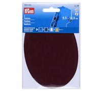 Prym 929035 Ecusson Suédine Thermocollant 9,5x14,5cm Rouge Foncé