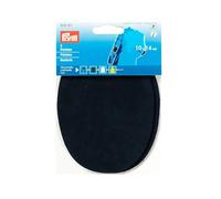 Prym 929351 Renforts Cuir Velours, à Coudre, 10 x 14cm, Bleu Marine