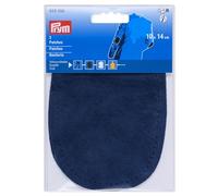 Prym 929356 Patchs en daim à coudre, 10 x 14 cm, bleu marine