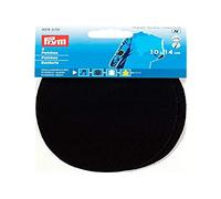 Prym 929370 Renforts imitation daim, thermocollant, 10 x 14cm, noir