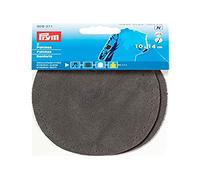 Prym 929371 Renforts Imitation Daim, thermocollant, 10 x 14cm, Gris Moyen