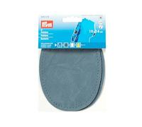 Prym 929379 Renforts imitation daim, thermocollant, 10 x 14cm, bleu moyen