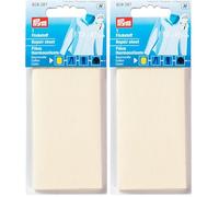 Prym 929397 Pièce thermocollante, 12 x 45cm, écru (Lot de 2)