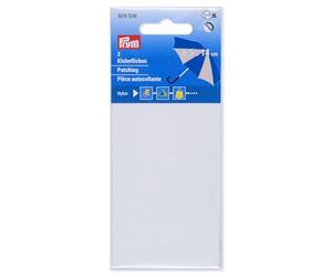 Prym 929536 Lot de 2 patchs adhésifs en nylon Blanc cassé 6,5 x 14 cm