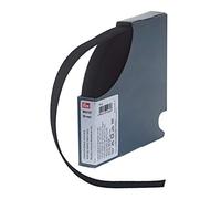 Prym 953127 Ruban velours élastique, 20mm, noir, 10m