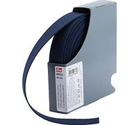 Prym Ruban élastique fort, 25mm, bleu marine, 10m, 72% polyester, 28% ED, 25 mm