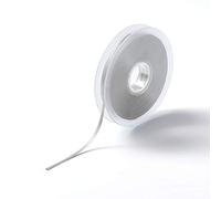 Prym 982206 Ruban satin double face, 3mm, argent, 50m