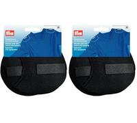 Prym 993832 Épaulettes « Raglan » Auto-agrippantes S, Noir (Lot de 2)