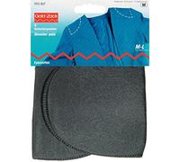 Prym 993867 Épaulette Demi-Lune Recouv Noir M-L -Carte 2- Polyester 2 x 1x 1 cm