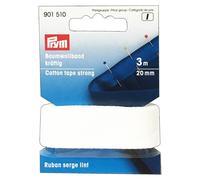 Prym Accessoires Pour Coudre 1 Pièce Fettuccia Coton Blanc