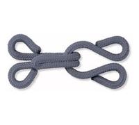 Prym Agrafes et portes pour fourrures (lot de 3) - 40x20 mm - Gris Gris