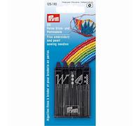Prym Aiguilles à broder et à perler argentées assorties, 25 pcs.