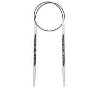 Prym Aiguilles à tricoter circulaires 40 cm 4,50 mm Aiguilles à tricoter circulaires Design ergonomique, longueur 4,5 mm x 40 cm, matière synthétique haute performance