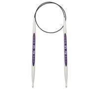 Prym Aiguilles à tricoter circulaires 40 cm 5.00 mm Aiguilles à tricoter circulaires Design ergonomique, Longueur 5 mm x 40 cm, Matériau synthétique haute performance