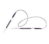 Prym Aiguilles à tricoter circulaires Design ergonomique/Aiguilles, métal, multicolore, 7 mm, longueur : 60 cm