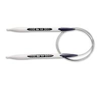 Prym Aiguilles à Tricoter circulaires Design Ergonomique/Aiguilles, métal, Multicolore, 8 mm, Longueur: 80 cm -