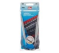 Prym Ferri circolari MS 100 cm 9,00 mm argento, ottone, 9,0 mm