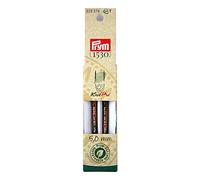 Prym Aiguilles à Tricoter circulaires Natural Courte 8,7 cm 5,00 mm Bois Multicolore 5 mm