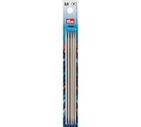 Prym Aiguilles à Tricoter en Aluminium Gris 15 cm 3 mm