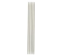 Prym Aiguilles à Tricoter en Aluminium Gris 40 cm 4 mm