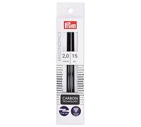 Prym Aiguilles à tricoter Noir 2 mm