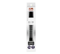 Prym Aiguilles à tricoter Noir 3,5 mm