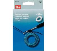 PRYM Anneaux pour Crochet 36 mm Plastique Blanc
