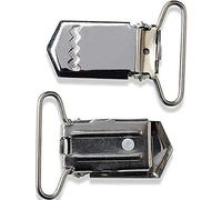 Prym - Argent (25mm) Entretoise Clips - 2 Pièces