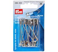 Prym - Argent (50mm) Sécurité Broches - 12 Pièces