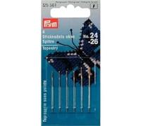 Prym Assorted Tapestry Needles no. 14-26, Metal, Silver/Gold, 10.9 x 4.9 x 0.02 cm